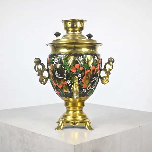 Samovar, Ryssland, sent 1900-tal.