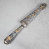 Jaktkniv, silver, Gaucho, Argentina, omkring år 1900.