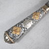 Jaktkniv, silver, Gaucho, Argentina, omkring år 1900.