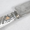 Jaktkniv, silver, Gaucho, Argentina, omkring år 1900.