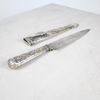 Jaktkniv, silver, Gaucho, Argentina, omkring år 1900.