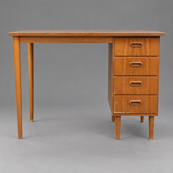 Skrivbord, teak, 1960-tal.