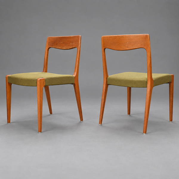 Stolar, ett par, teak, Svegards Markaryd, 1950/60-tal.