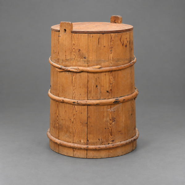 Laggkärl, allmoge, 1800-tal.