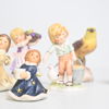 Figuriner, 9st, porslin, Goebel.