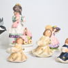 Figuriner, 9st, porslin, Goebel.