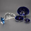 Glas, 5 delar, Mats Jonasson & Renate Stock Paulsson.