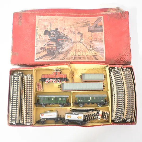 Modelljärnväg, Märklin, Västtyskland, 1960/70-tal.