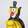 Figurin, clown, konstglas, RBA, Olofström, 1900-talets andra hälft.