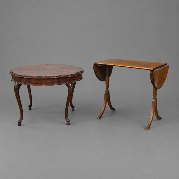 Klaffbord och soffbord, 1900-tal.