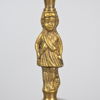 Ljusstakar, ett par, skaft i form av figurer, 1900-tal.