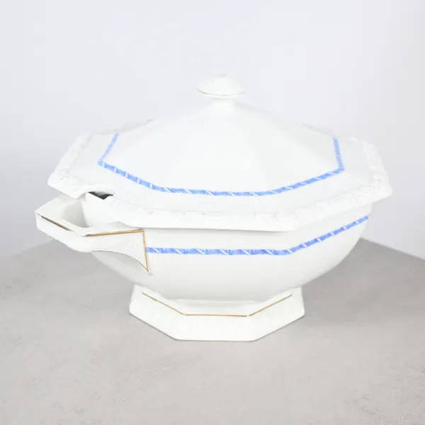 Soppterrin med lock, "Maria", porslin, Rosenthal.