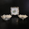 Skålar och fat, 3 delar, porslin, Rosenthal & Meissen, Tyskland.