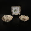 Skålar och fat, 3 delar, porslin, Rosenthal & Meissen, Tyskland.