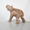 Figurin, elefant, keramik, Syco Keramik, 1900-talets mitt.