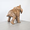 Figurin, elefant, keramik, Syco Keramik, 1900-talets mitt.