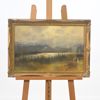 Carl Brandt (1871-1930) landsapsmotiv, pastell, signerad och daterad 1906.