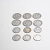 Mynt, 12st, 1kr & 2kr, Oscar II, 80%.