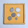 Antika mynt, 6st, silver.