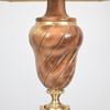 Bordslampa, alabaster, 1900-talets andra hälft.