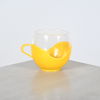 Kaffeservis, 11 delar, glas och plast, 1970-tal.
