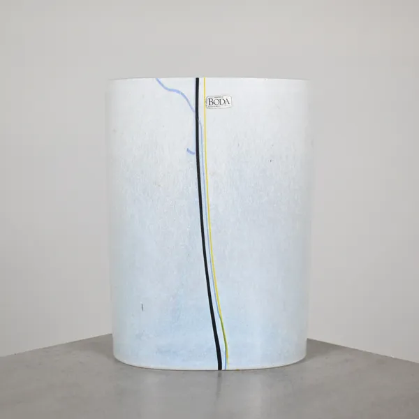 Bertil Vallien, vas "Rainbow", glas, Kosta Boda.