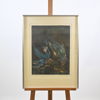 Brita Molin (1919-2008) "Egeiskt minne", färgetsning, signerad.