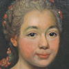 Olja på duk, kopia efter Alexander Roslin. Baronessan de Neubourg-Cromière från Paris 1756.