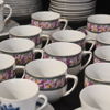 Parti kaffeservisdelar, porslin, bland annat Rörstrand, 1900-tal.