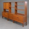 Bokhylla, tre sektioner, teak, 1960-tal.