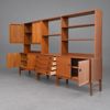 Bokhylla, tre sektioner, teak, 1960-tal.