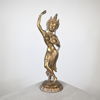 Skulptur, dansande kvinna, brons, Tibet, 1900-tal.