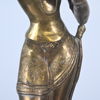 Skulptur, dansande kvinna, brons, Tibet, 1900-tal.