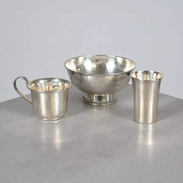 Silver, tre delar, 1900-tal.
