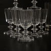 Elis Bergh, glasservis, 20 delar, "Karlberg", Kosta.