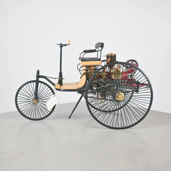 Modellbil, "Benz Patent-Motorwagen No. 1", Franklin Mint, 1900-talets andra hälft.