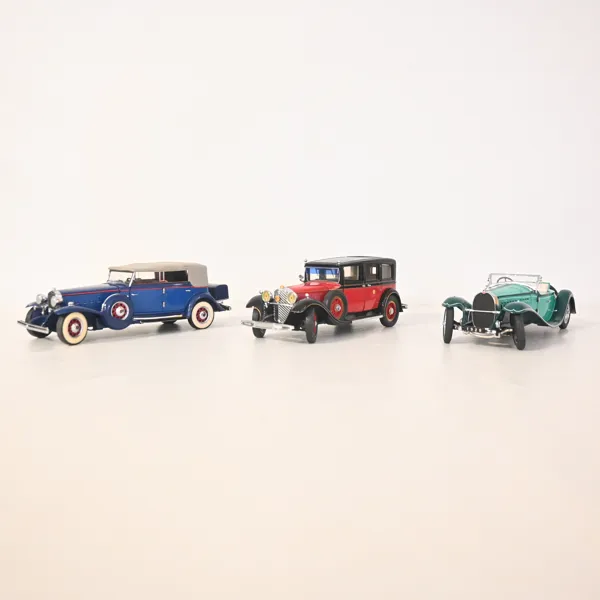 Modellbilar, 3st, Franklin Mint, 1900-talets andra hälft.