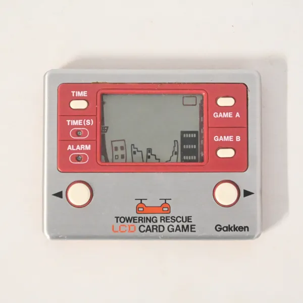 Handspel, Towering Rescue, Gakken, Japan, 1980-tal.