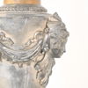 Bordslampa, tenn, empirestil, 1900-talets första hälft.