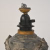Bordslampa, tenn, empirestil, 1900-talets första hälft.