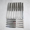 Knivar, 12st, silver, Chippandale-stil, 1952.