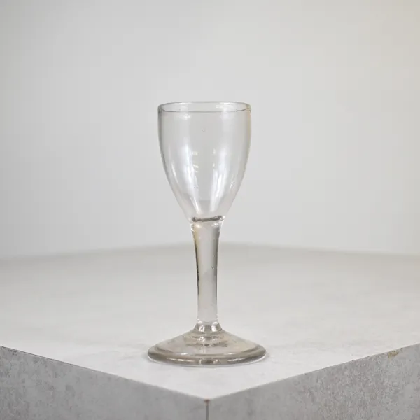 Spetsglas, omvikt kant, 17/1800-tal.