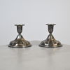 Ljusstakar, ett par, silver, 1900-tal.
