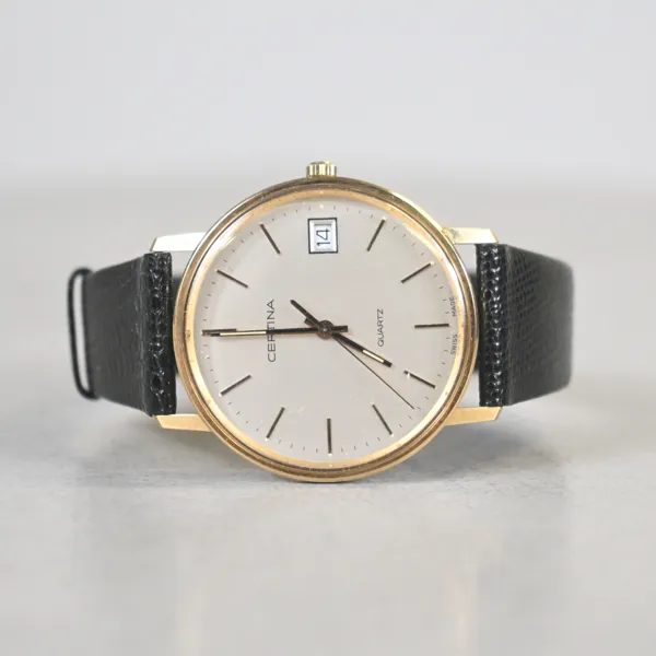 Armbandsur, Certina, 18k guld, 34 mm.