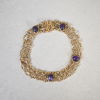 Armband, X-länk, 18k guld, 1970.