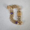 Armband, X-länk, 18k guld, 1970.