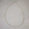 Halsband, pansarlänk, 18k guld.