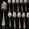 Parti skedar, silver, 1900-tal.