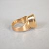 Ring, 18k guld med citrin, 1952.