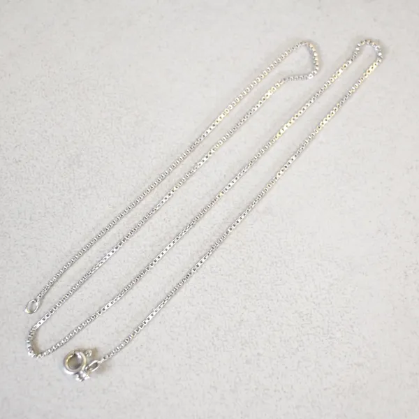 Halsband, 18k vitguld.